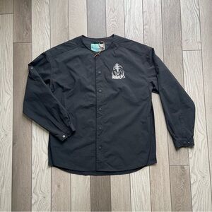 Nobaday Button Down Long Sleeve Skelton Shirt